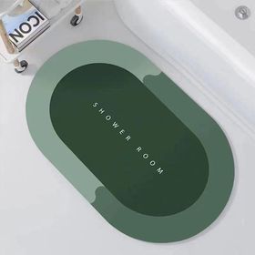 (green) Magic Bathroom Mat