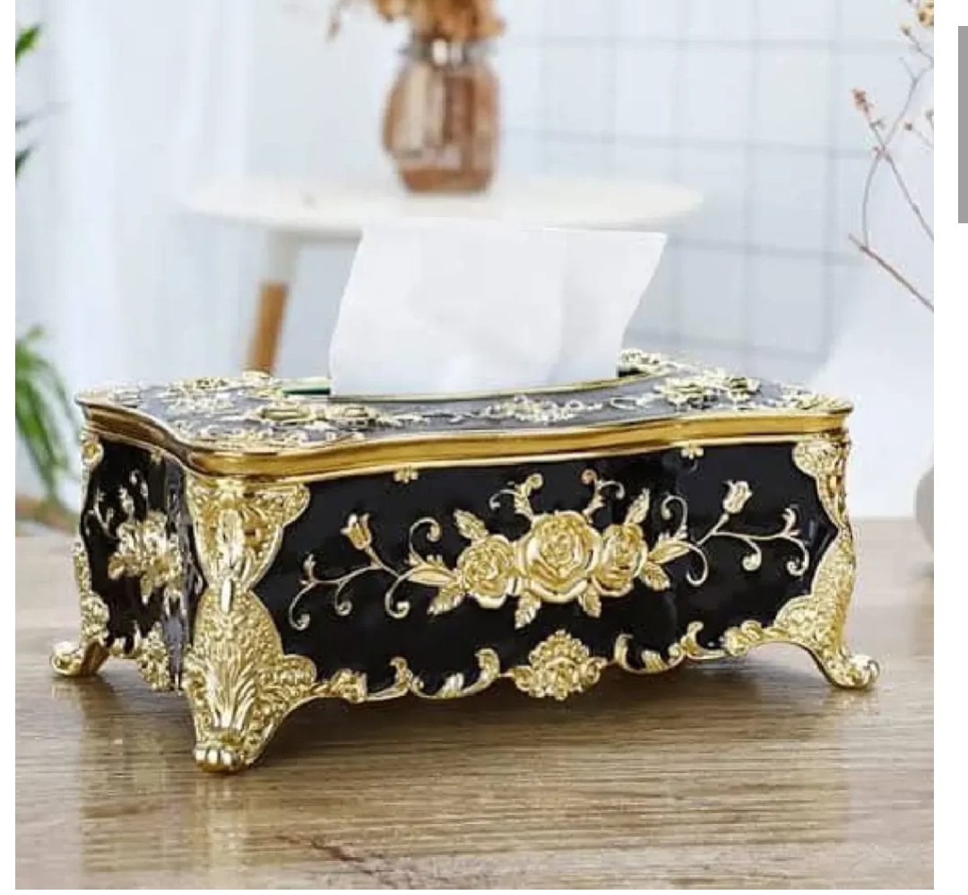 ছাড় Premium Tissue box holder - black Premium Tissue box holder - black